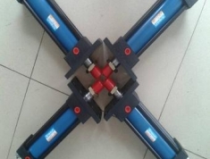 上海TC-LG缸头正方形法兰型FC拉杆式液压缸